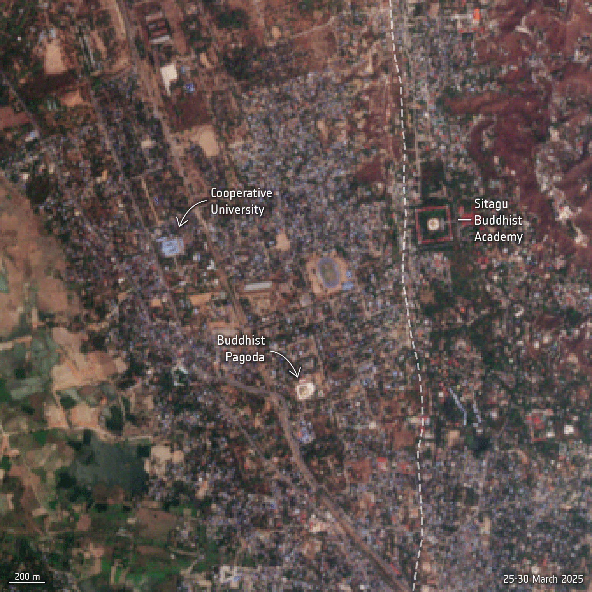 Mandalay rupture