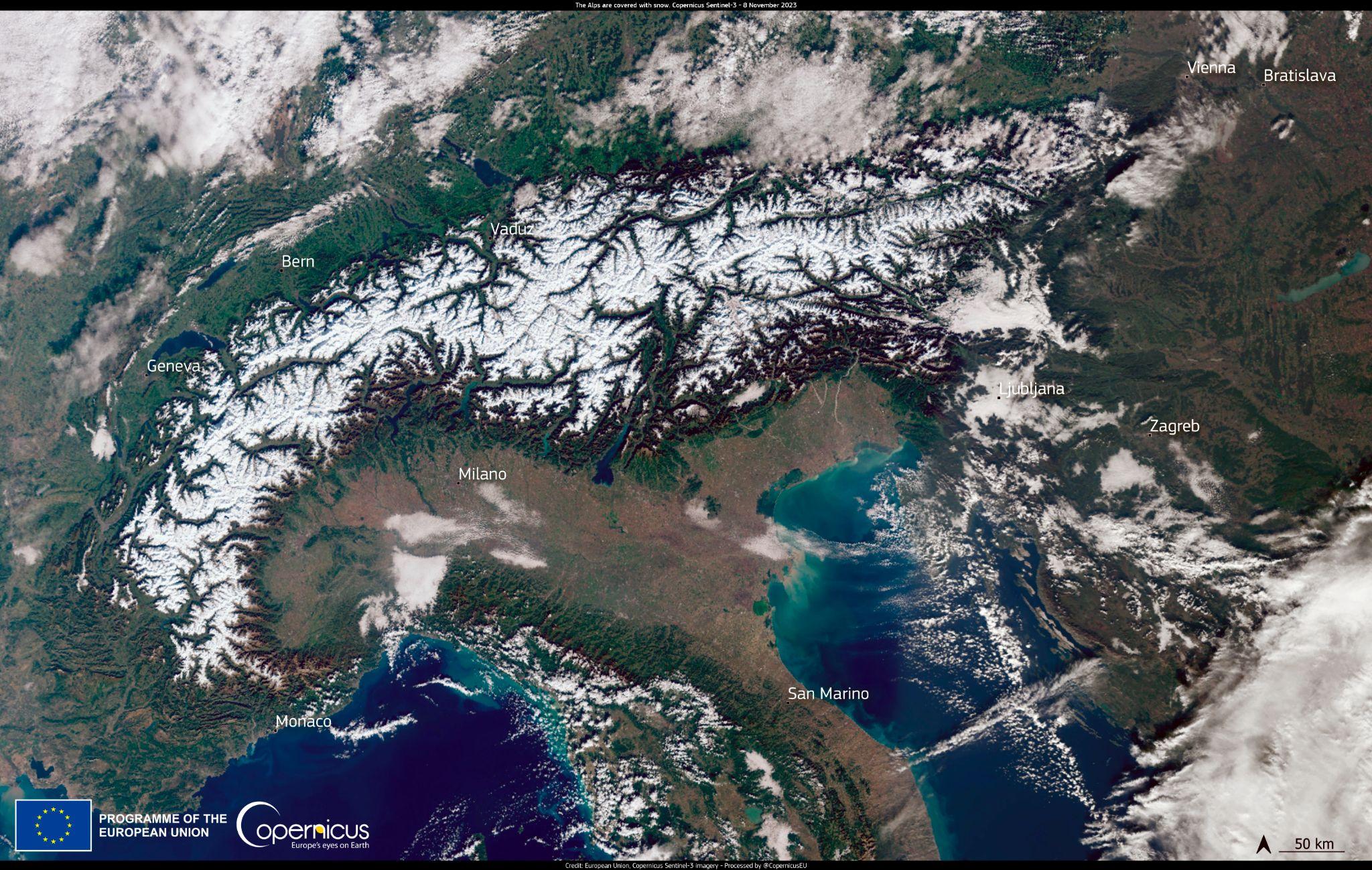 OBSERVER: How EU Space data can help you prepare for your next mountain adventure