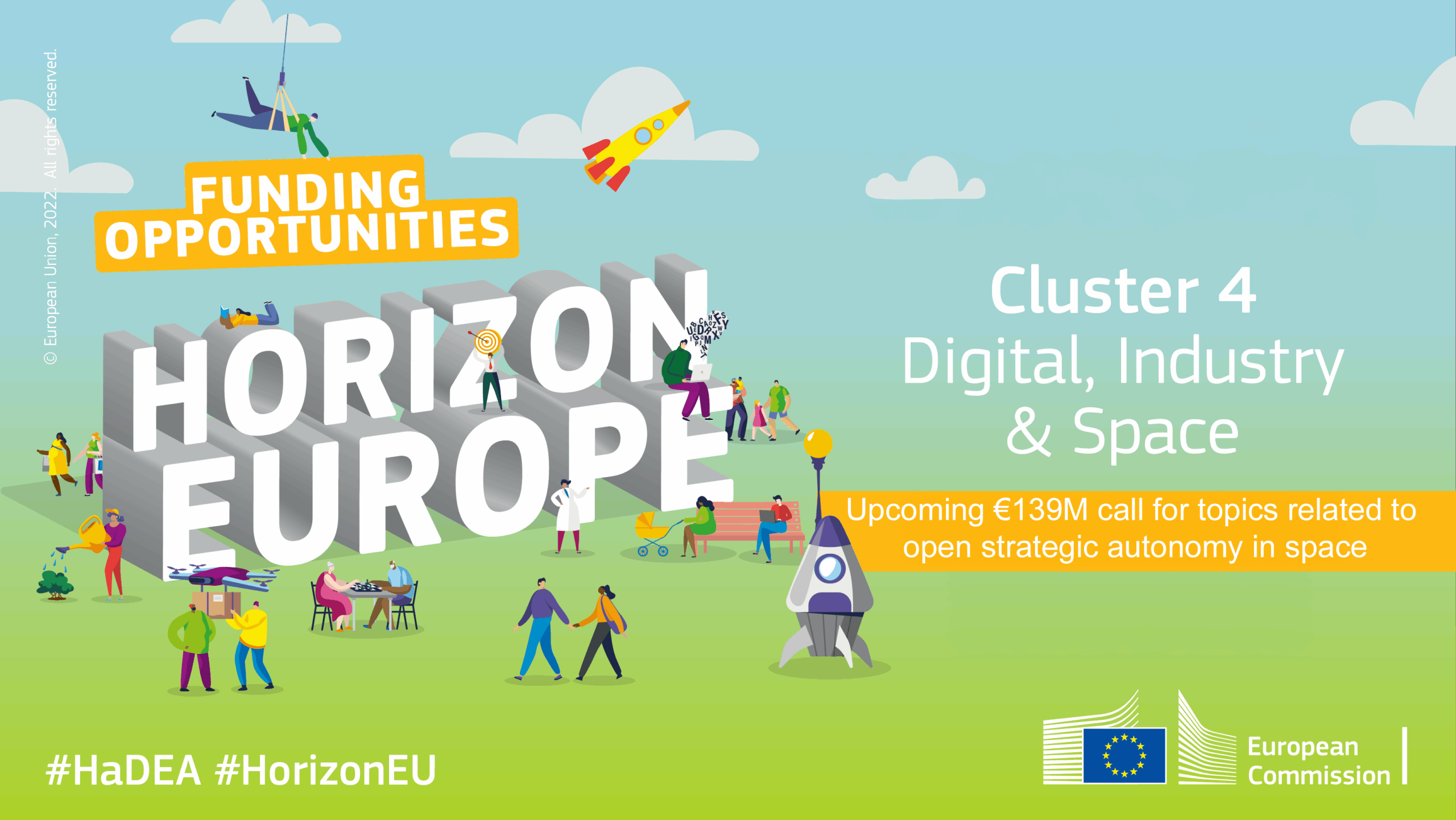 OBSERVER: Horizon Europe EU space research call foresees €139 million for space innovation and strategic autonomy