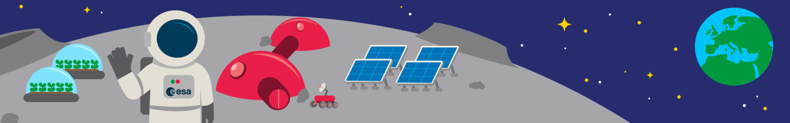 Moon Camp 2025-2026: Inspire your students to design a habitat in space