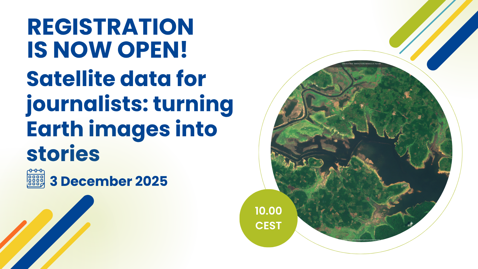 Satellite data for journalists: turning Earth images into stories