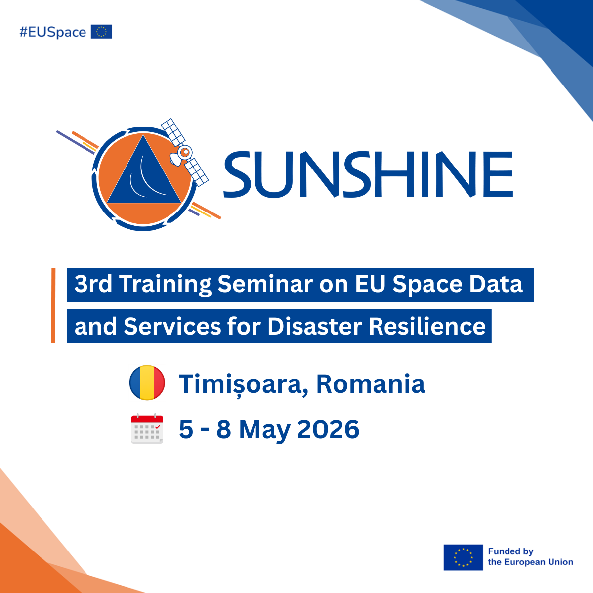 SUNSHINE 3rd Training Seminar [applications open]