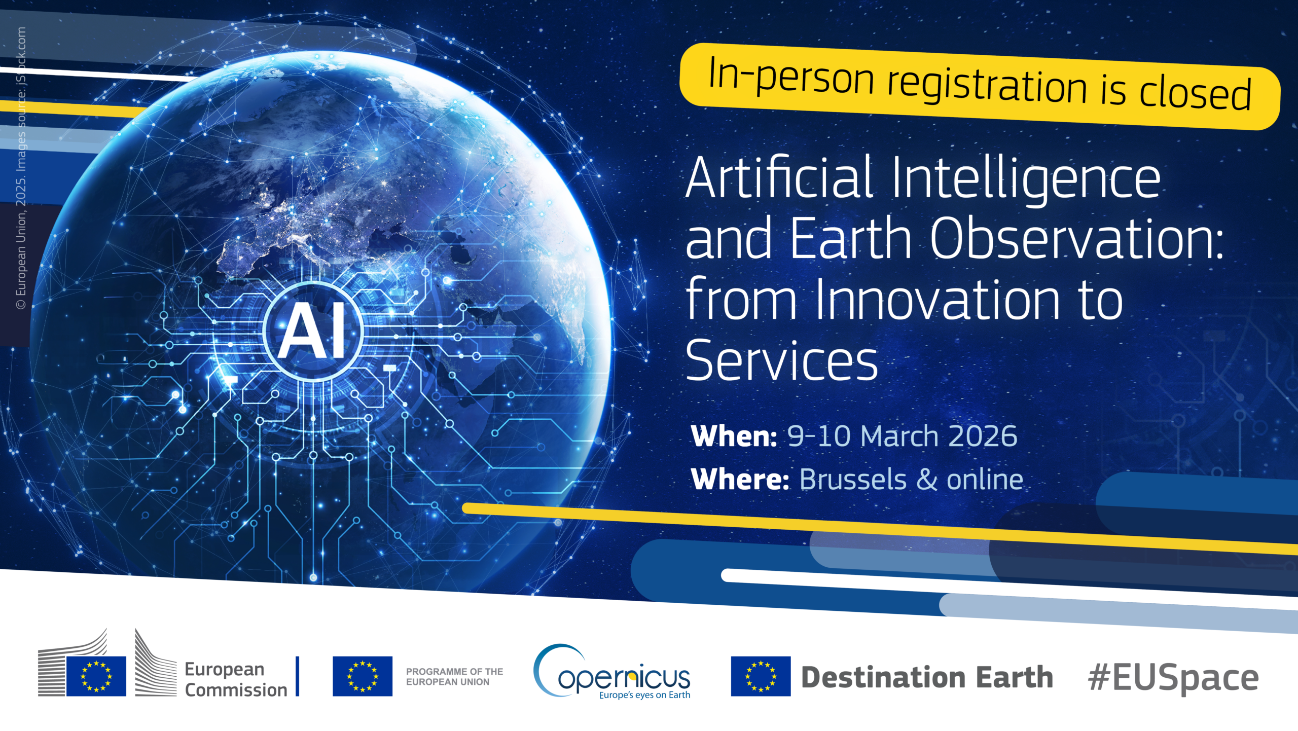 Workshop – Artificial Intelligence and Earth Observation innovation services