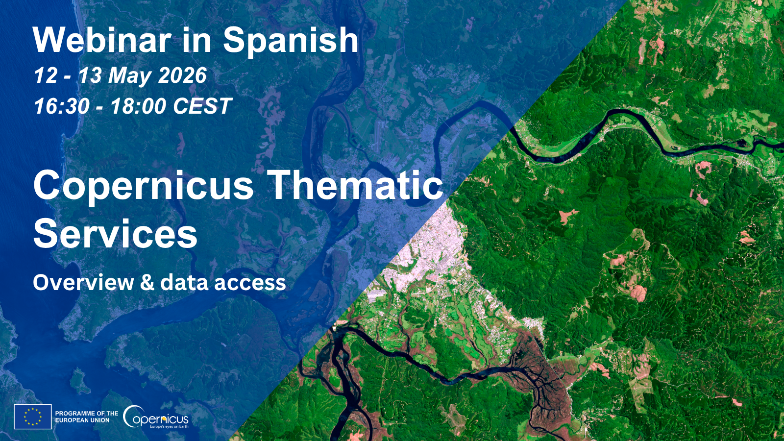 Copernicus Thematic Services: Overview and Data Access (in Spanish)